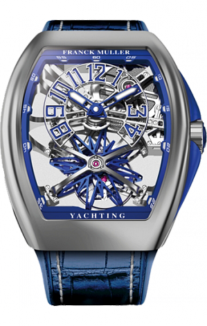 Franck Muller Gravity Yachting Skeleton V45 T GR YACHT SQT ST Replica watch